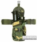 2 x 140 Round Paintball Pod MOLLE Pouch (Black Color)