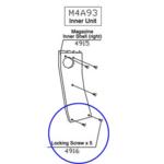 #4916 - Locking Screw (5x)