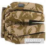 Horizontal 4x MOLLE Paintball Pod Pouch (British Disruptive Patt