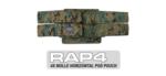 4x MOLLE Horizontal Pod Pouch (Digital)