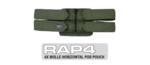 4x MOLLE Horizontal Pod Pouch (Olive Drab)