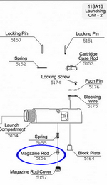 #5156 Magazine Rod