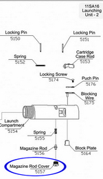 #5157 Magazine Rod Cover