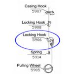 #5908 Locking Hook