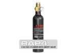 5oz CO2 Tank Cylinder with On/Off Valve (Empty)
