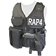 Black Bird Paintball Pistol Vest Package with Marker