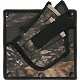 Cross Draw Pistol Holster (Left Hand - Small) (Mossy Oak)
