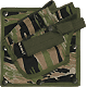 Cross Draw Pistol Holster (Left Hand - Small) (Tiger Stripe)