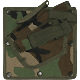 Cross Draw Pistol Holster (Left Hand - Small) (Woodland)
