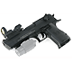 Desert Eagle Paintball Pistol and Blade Holographic Red Dot Scop