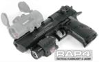 Desert Eagle Paintball Pistol and Quick Detachable Tactical Flas