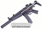 T68 Paintball Gun GemTech Thread-On Silencer for Tactical Barrel