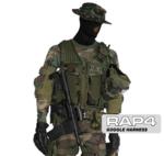 Tactical Vest Goggles Harness (Olive Drab)