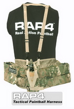 Paintball Harness (Eight Color Desert Camo)