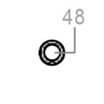 #48 Flex-air O-ring