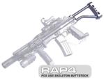 PCS US5 Paintball Gun Skeleton Buttstock