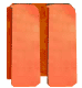 Paintball Vest 2x Pod Pouch (Referee Orange)