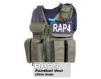 Paintball Vest (Olive Drab) - Regular size