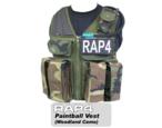 Paintball Vest (Woodland Camo) - Large size