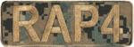 RAP4 Camo Patches (Front & Back) (Digital Camo)