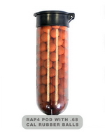 .68 Cal Rubber Training Balls (Pod of 100 balls)