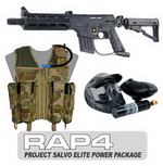 US Army Project Salvo Paintball Marker and Response Trigger Elit
