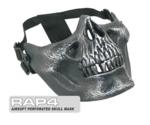 RAP4 Airsoft Tactical Skull Mask (Silver)