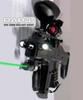 SP8 Paintball Gun Night Ops 30mm AP Red Dot Scope