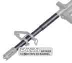 Spyder Electra 12 Inch Raptor Tactical Rifled Barrel