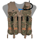 Strikeforce Paintball Vest (Eight Color Desert Camo) - Large Siz