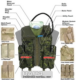Strikeforce Commando Paintball Vest
