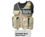 Strikeforce Paintball Vest (Desert Camo) - Regular Size