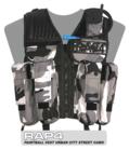 Strikeforce Paintball Vest (Urban City Street Camo) - Large size