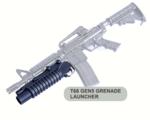 RIS M203 Military Grenade Launcher with 20mm Rail Package