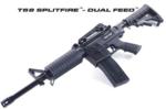 T68 SplitFire Dual Feed Paintball Gun