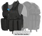 Tactical Ten Paintball Vest (Black) - Large size