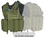 Tactical Ten Paintball Vest (Olive Drab) - Regular Size