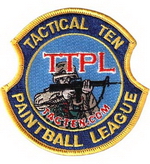 Tactical Ten Paintball League Patch