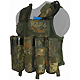 Tactical Ten Paintball Vest (German Flecktarn) - Large Size