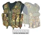 Tactical Ten Paintball Vest (Italian Camo) - Large Size
