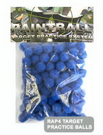.68 Cal Target Balls - Blue (Bag of 100)
