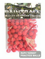 .43 Cal Target Balls - Red (Bag of 100)