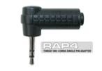 Throat Mic Cobra Single Pin Adapter