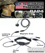 Throat Mic Sniper Package