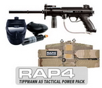 Tippmann&reg; A-5&reg; Paintball Marker and Response Trigger Tac