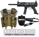 Tippmann&reg; X7&reg; Phenom Paintball Marker Elite Power Packag