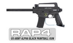 US Army Alpha Black Paintball Gun Basic