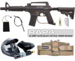 US Army Alpha Black Tactical Paintball Marker (with MODS) Tactic