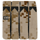 Vertical 4x MOLLE Paintball Pod Pouch (Desert Digital)