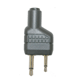 Cobra Throat Mic 2 Pin Adapter